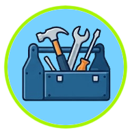 toolbox for handyman